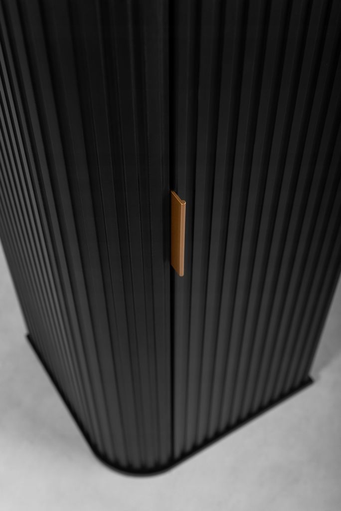RODAN | Hochschrank 139 cm - Schwarz - Badmöbel, Produktbild 10
