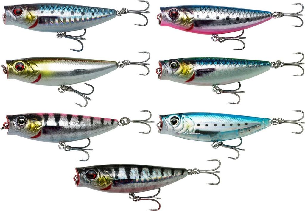 Savage Gear 3D Minnow Popwalker Pink Barracuda PHP 6,6 cm 8 g Wobbler