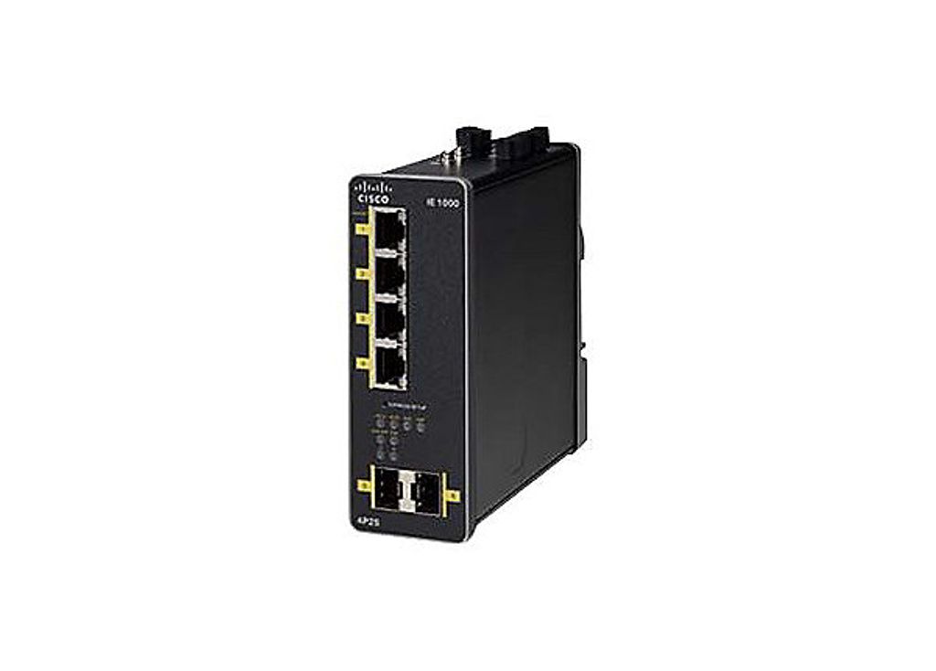 Cisco Industrial Ethernet 1000 Series - Switch - managed - 4 x 10/100/1000 (PoE+)