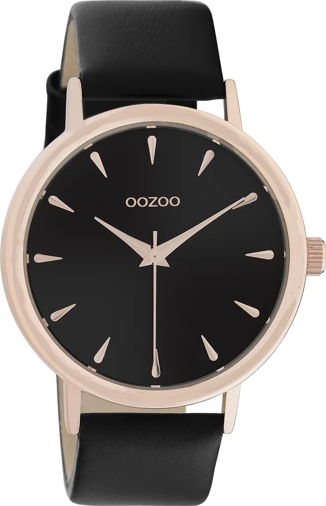 Orologio Oozoo UOC10829 Donna Nero - Quarzo di Alta Qualità e Pelle
