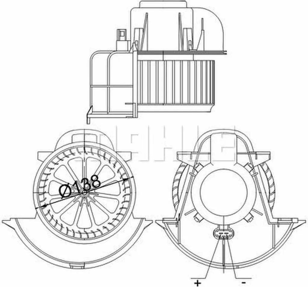 MAHLE AB 113 000S Indicateur d'habitacle pour AUDI Q7 et PORSCHE Cayenne