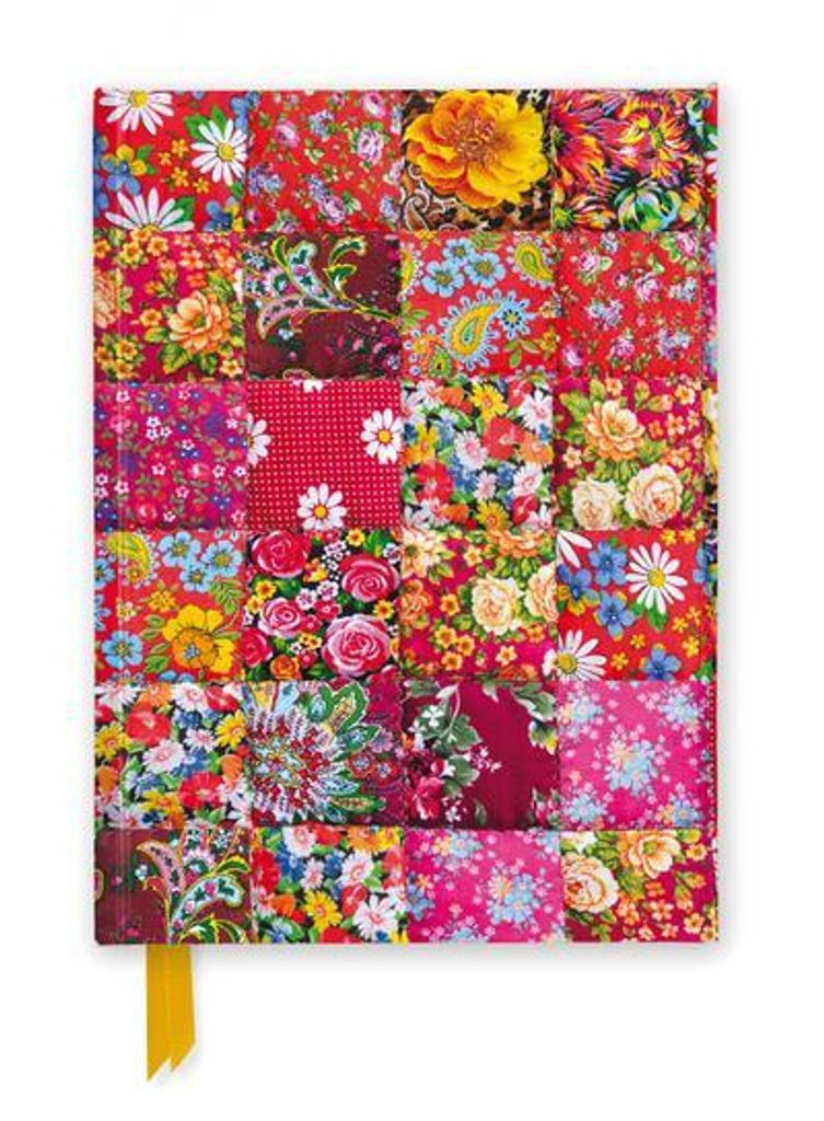 Floral Patchwork Quilt (Foiled Journal)