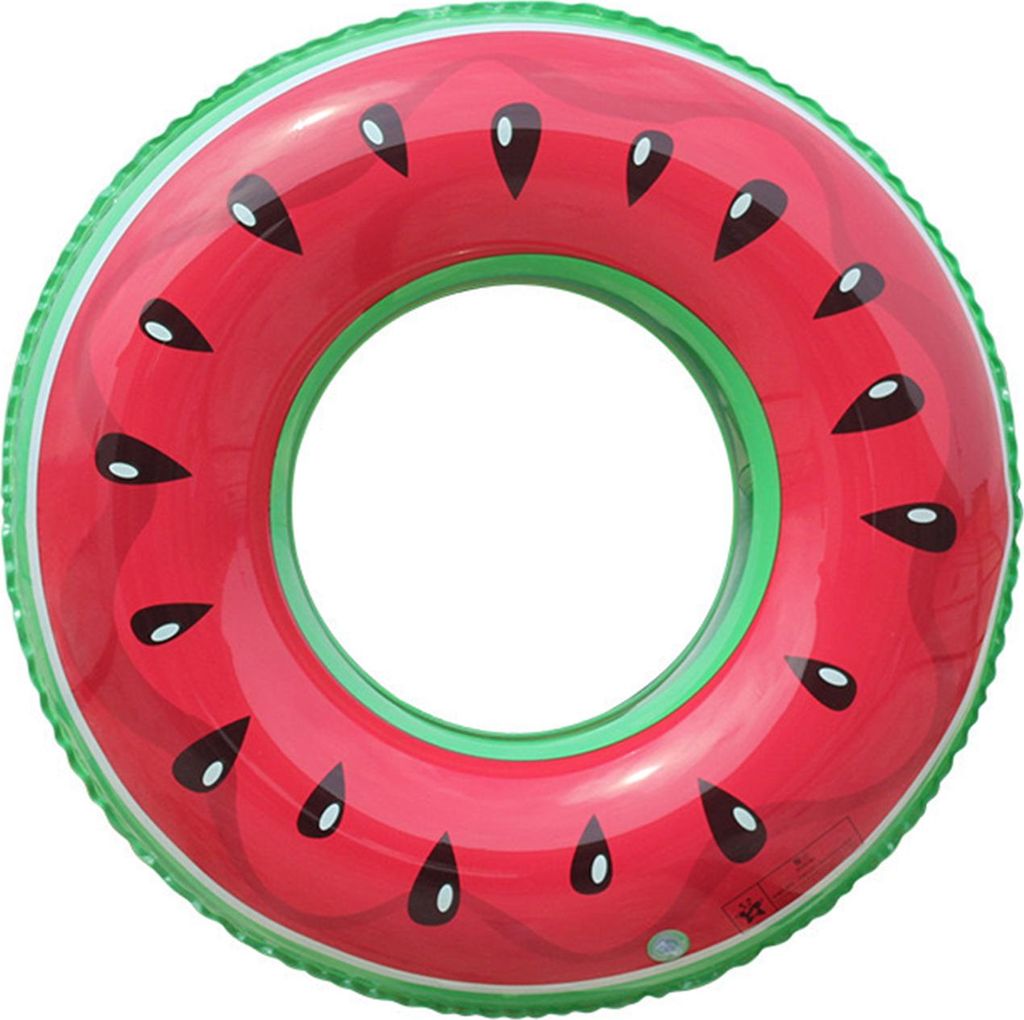 Aufblasbare Schwimmringe aus Gummi in Form von Wassermelonen-Kiwi-Orangen-Form für Kinder und Erwachsene für Sommer-Poolpartys am See und Strand