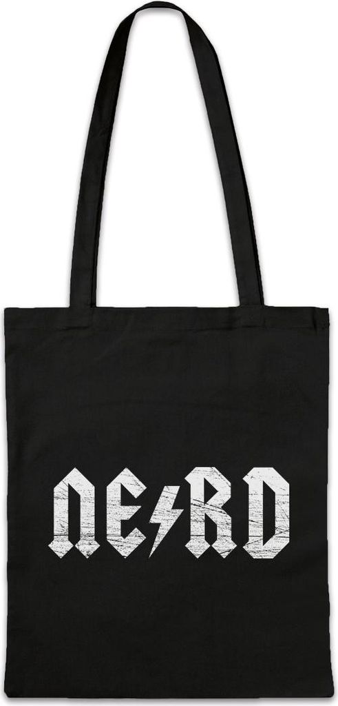 Urban Backwoods Nerd Lightning, Stofftasche, Farbe: Schwarz