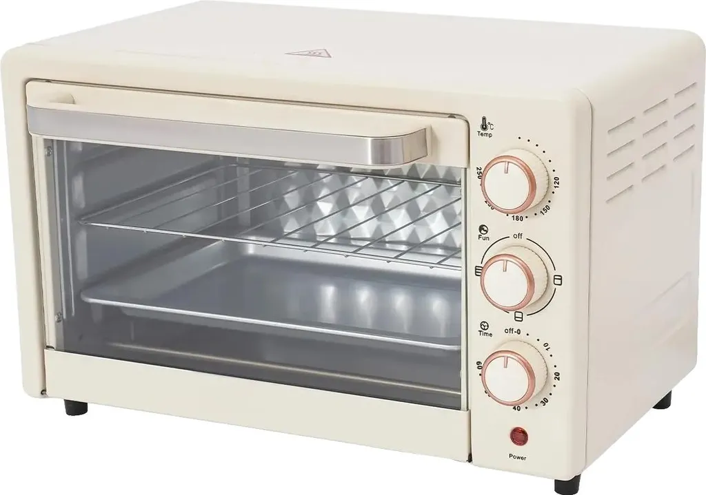 Petit four blanc multifonction minuterie 60 min et grille inox série V2