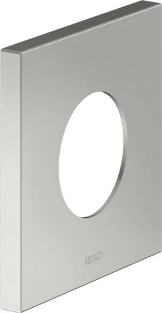 KEUCO 59556060092 Rosace murale carrée surdimensionnée pour douche