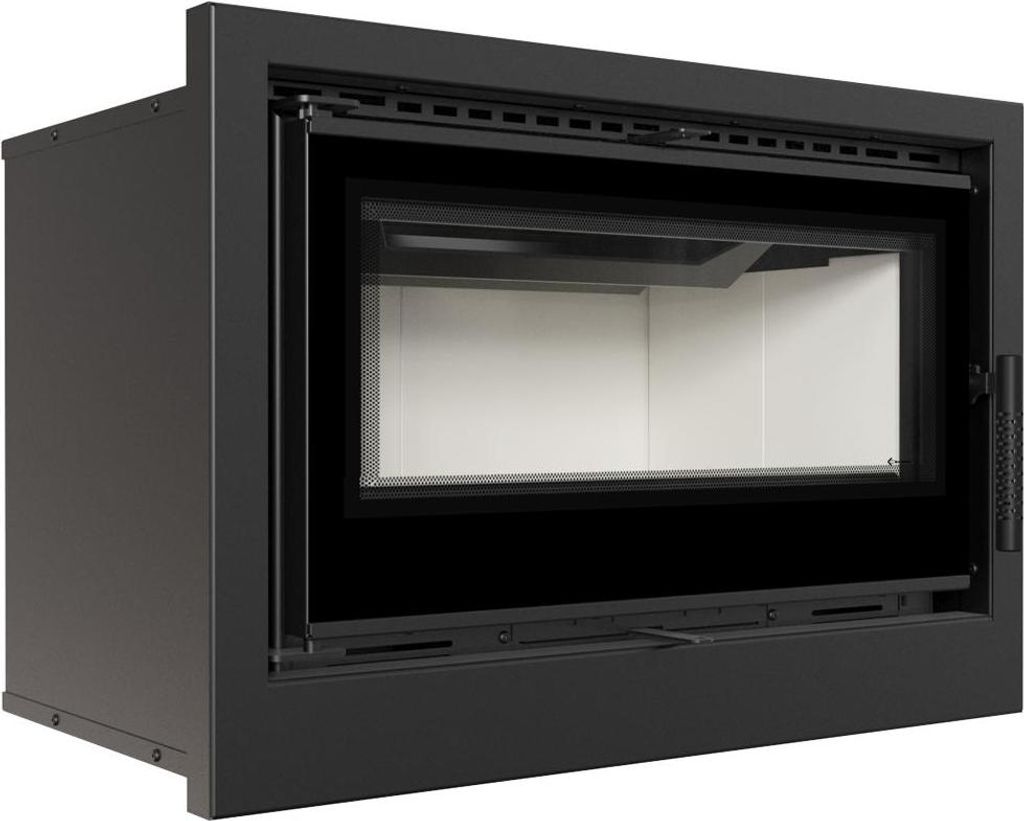 Kamin-Kassette KRATKI ARKE 70 8 kW Ø 150 mit Türfeder