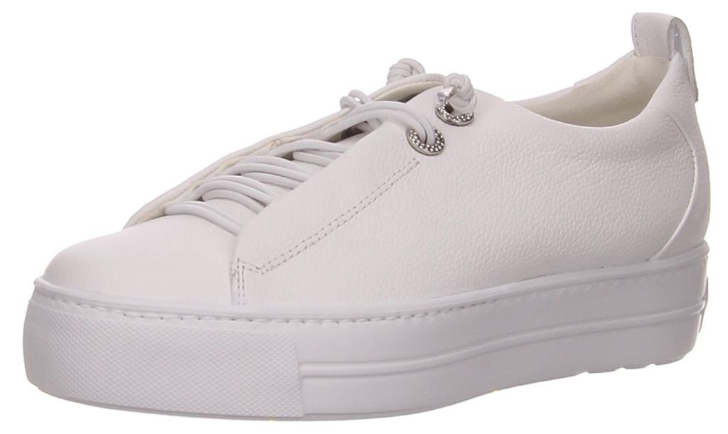 Paul GREEN Sneaker in weiss/weiss kombi, Gr. 6 Produktbild 