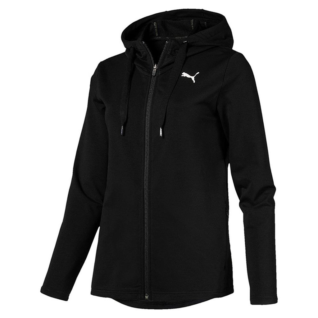 PUMA Modern Sport FZ Logo Hoody Herren Sweatshirt Kapuzenpullover Full Zip, Bekleidungsgröße:M
