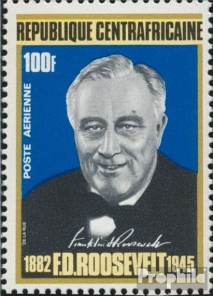 Briefmarken Zentralafrikanische Republik 1970 Mi 214 (kompl.Ausg.) postfrisch Franklin D. Roosevelt