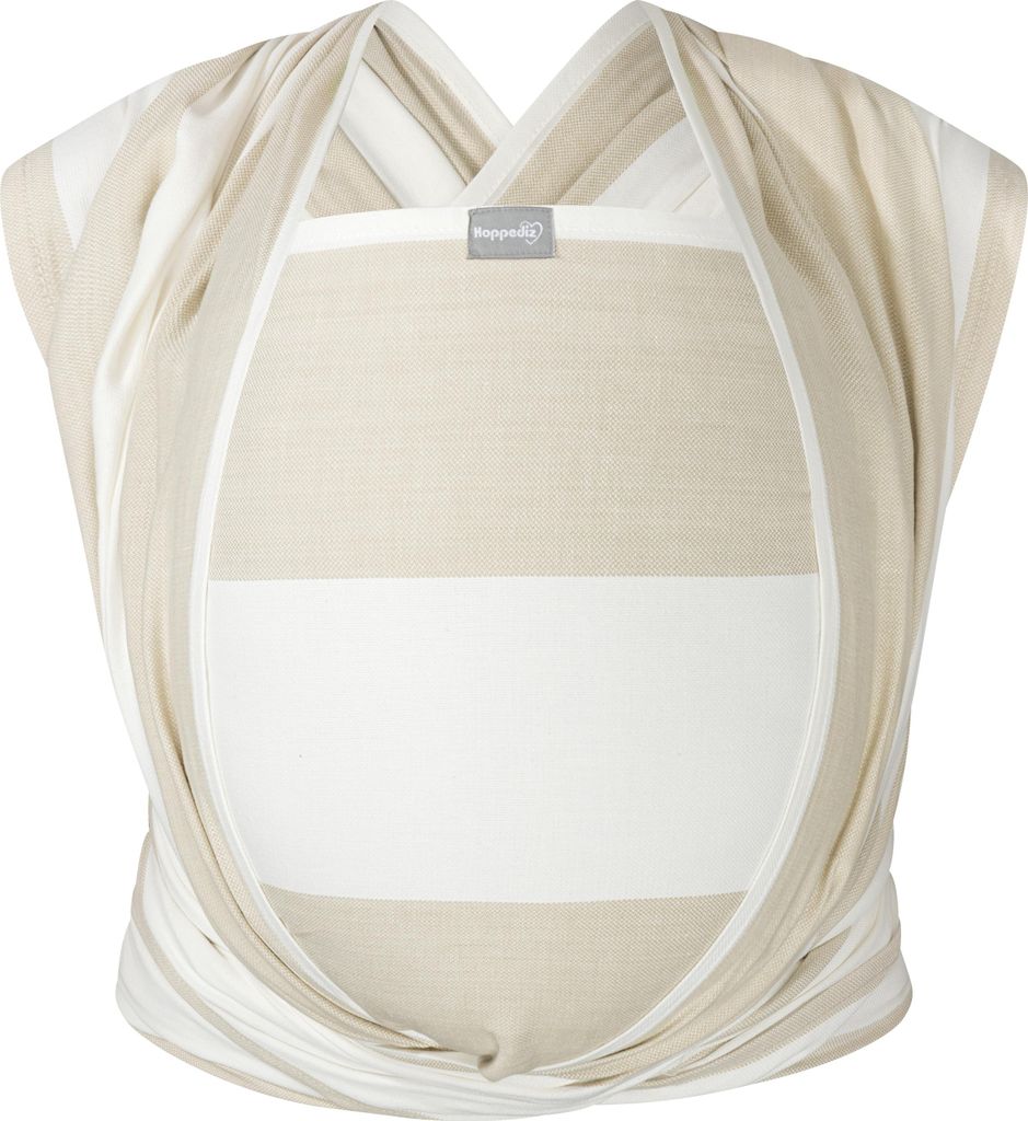 HOPPEDIZ Babytragetuch Gewebtes Tragetuch ab Geburt bis ins Kleinkind-Alter, 100 % Baumwolle Kairo 5,40 m x 0,70 m