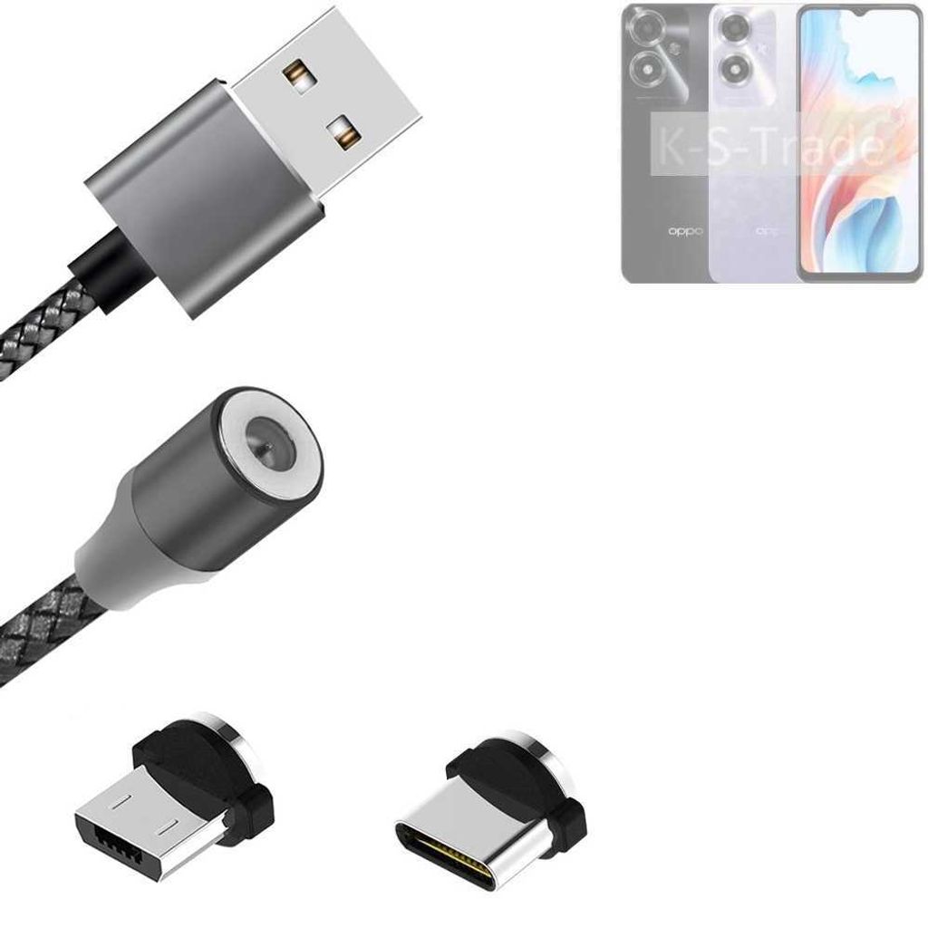 K-S-Trade Hochwertiges Magnet-Lade-kabel Sync-Kabel Produktbild 