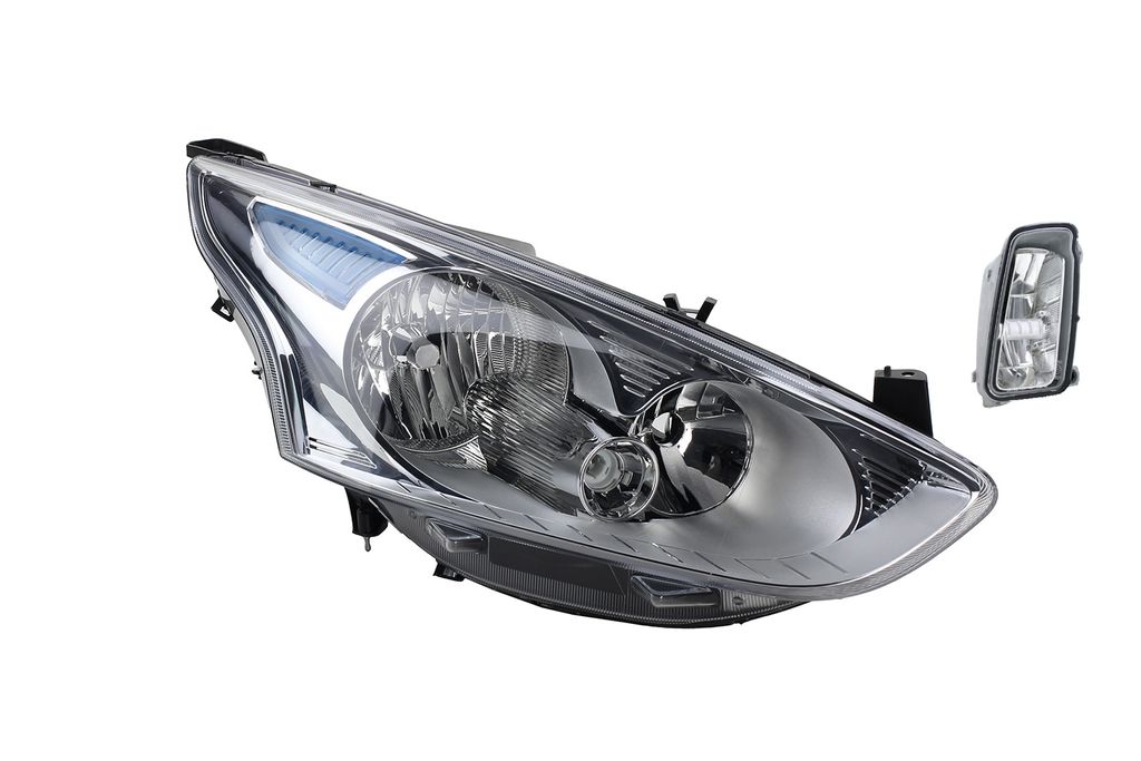 Johns, Scheinwerfer Halogen passend für Ford B-Max 10/12- H7 H15 Re. Beifahrer + Nebel. 1776015 1471729 7M5115K201AC