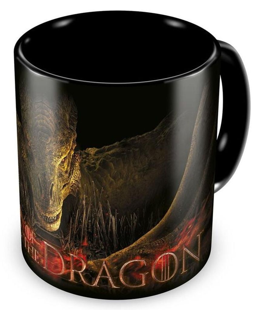 Thermofarbener Becher „House of the Dragon“, 350 ml Fassungsvermögen