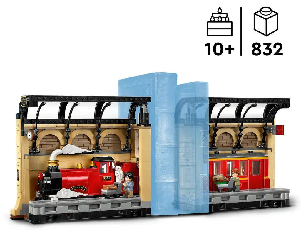 LEGO Harry Potter 76450 Range-Livres Train Poudlard Express - 17