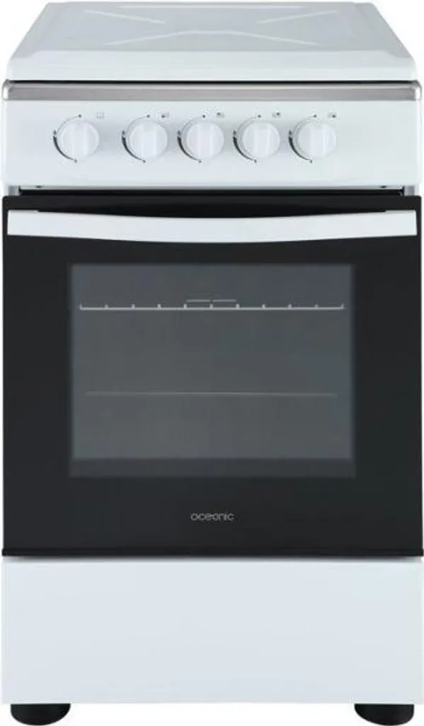 Gazinière OCEANIC OCEACG5055GW : cuisson rapide et contrôle précis