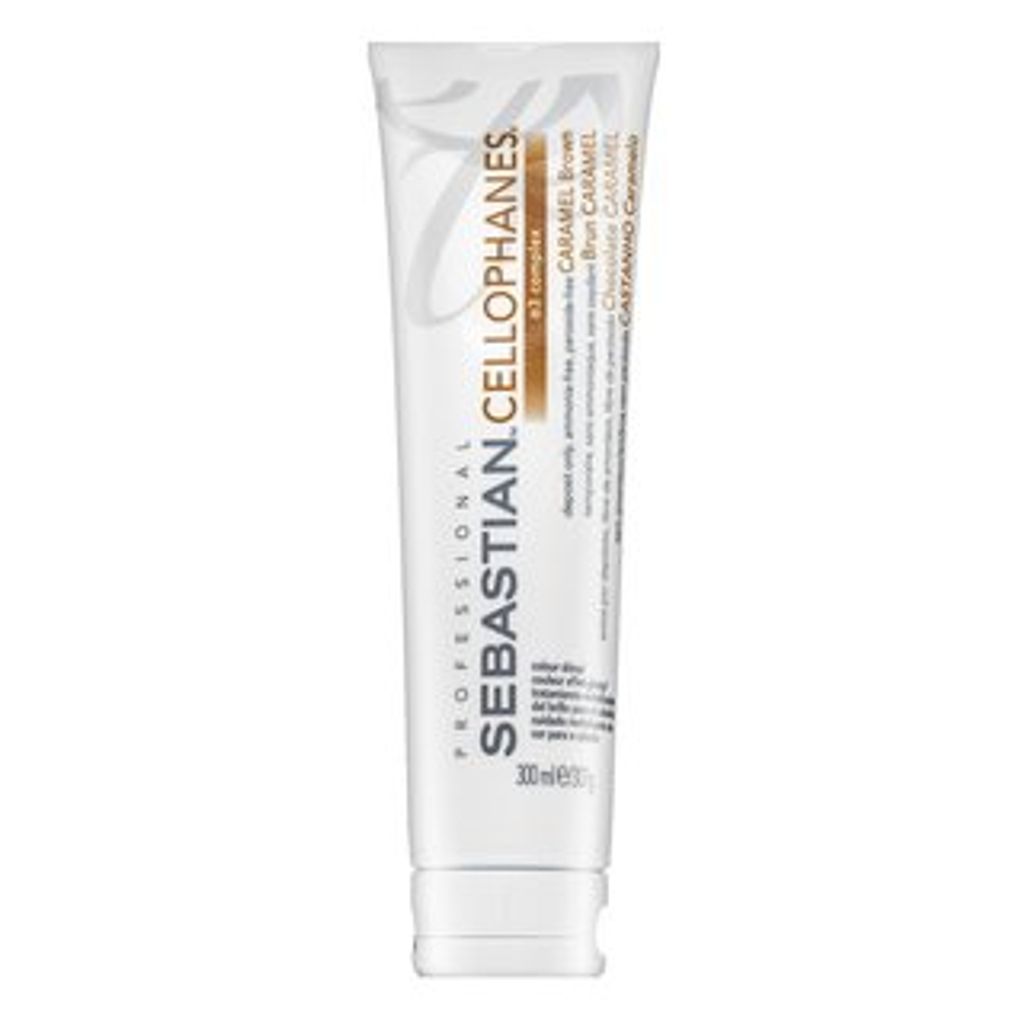 Sebastian Professional Cellophanes Colour Shine Haarmaske für Wiederbelebung der Farbe Caramel Brown 300 ml