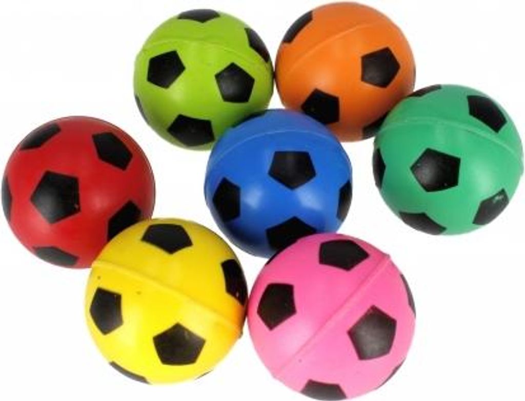 Gummiball 3cm Fußball MIX MEGA CREATIVE 536518