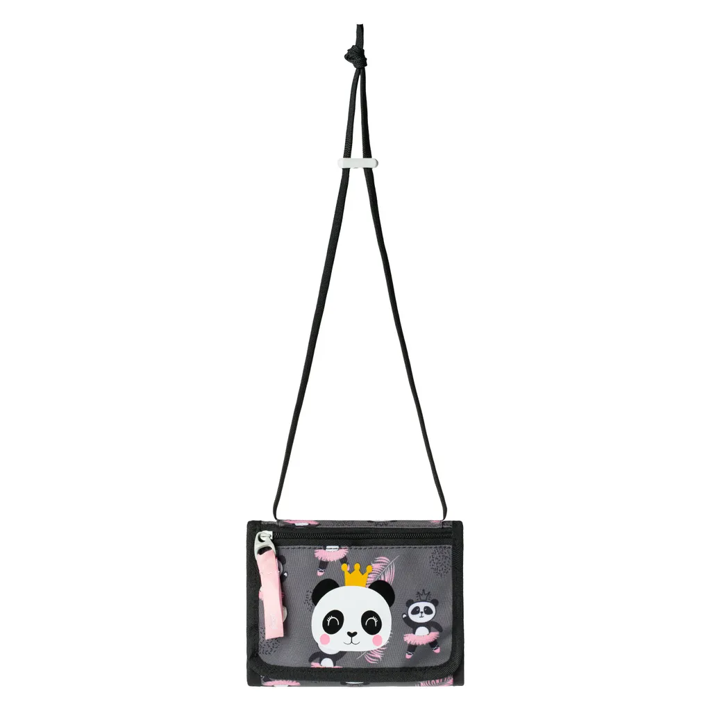 BAAGL Portafoglio da collo Panda