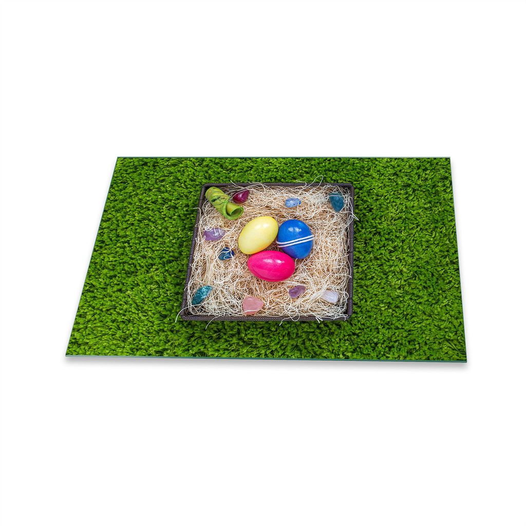 Herdabdeckplatte Glaskeramik 1 Teilig 80x52 Ostern Bunt Abdeckung Glas Spritzschutz
