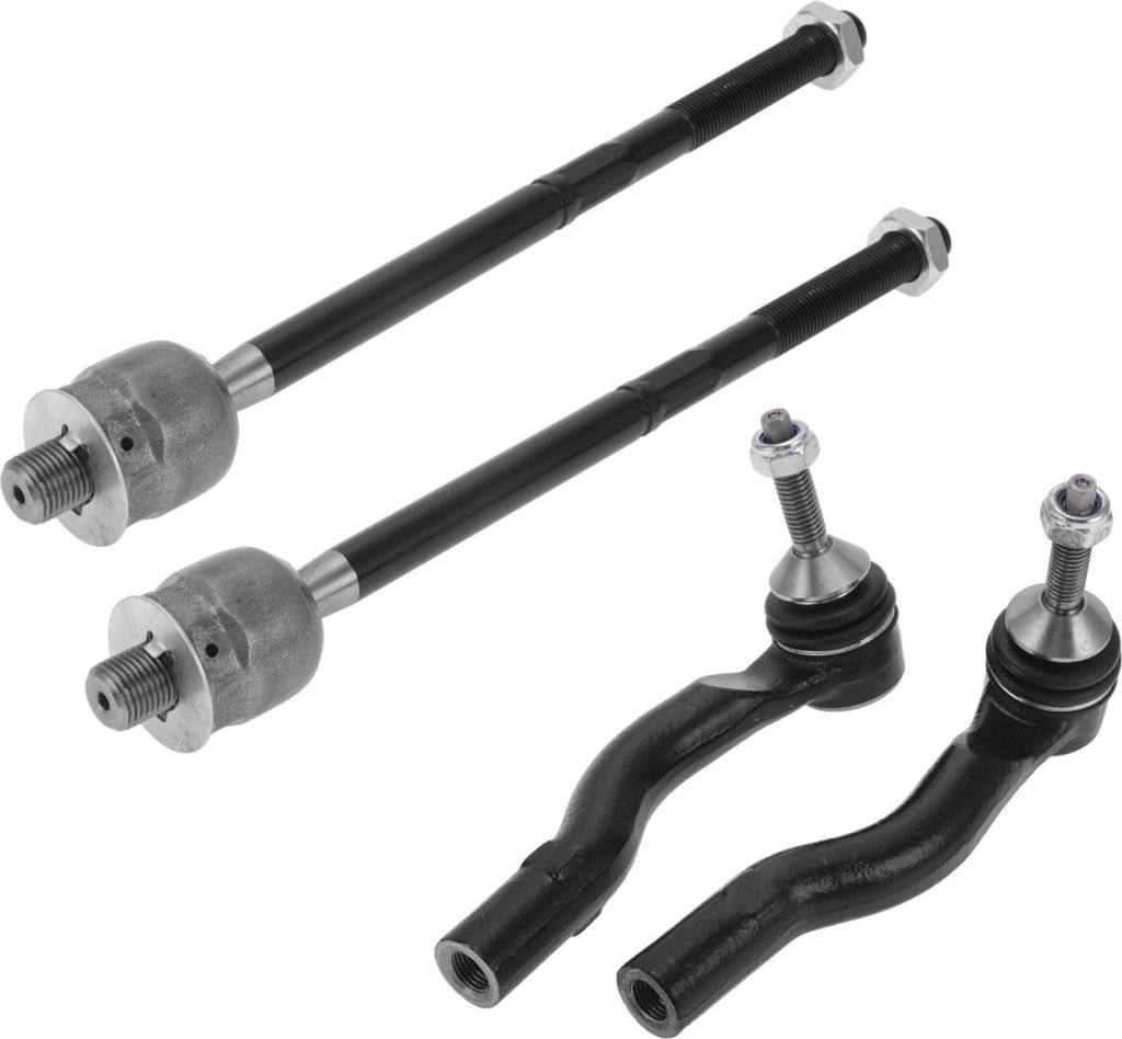 4 Stücke Vordere Innere Äußere Spurstangenköpfe Kit Aufhängung Lenkung Spurstangenkopf für Mercury Grand Marquis 2003-2011 für Lincoln Town ...