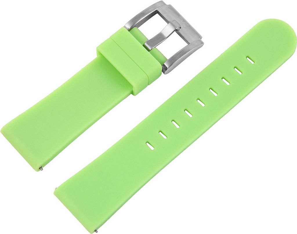 TW STEEL MC Edition | Uhrenarmband 22mm | Silikon hellgrün | 8400013