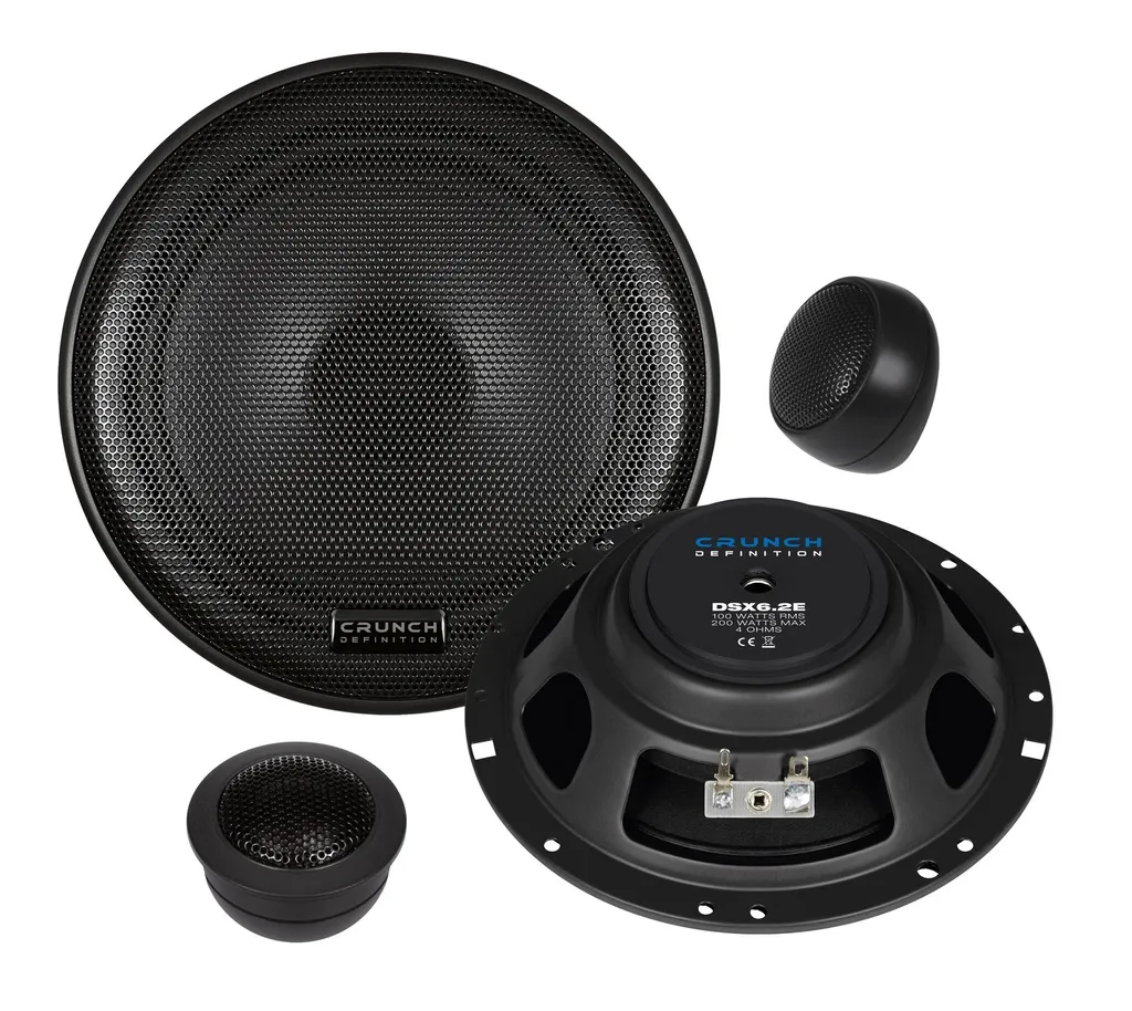 Système Audio Crunch DSX-6.2E 16,5 cm : Fini le Son Plat en Auto