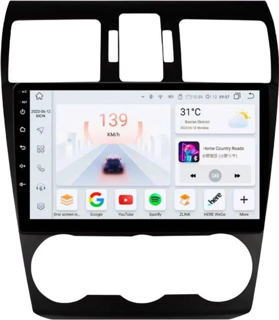 Autoradio CarPlay pour Subaru Forester et Impreza 2012-2015 - GPS 4Go