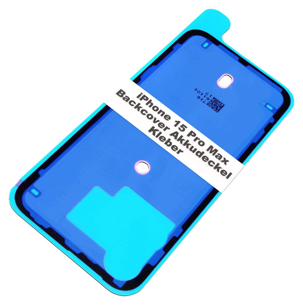 2x iPhone 15 Pro Max Backcover Akkudeckel Kleber Klebestreifen Glue