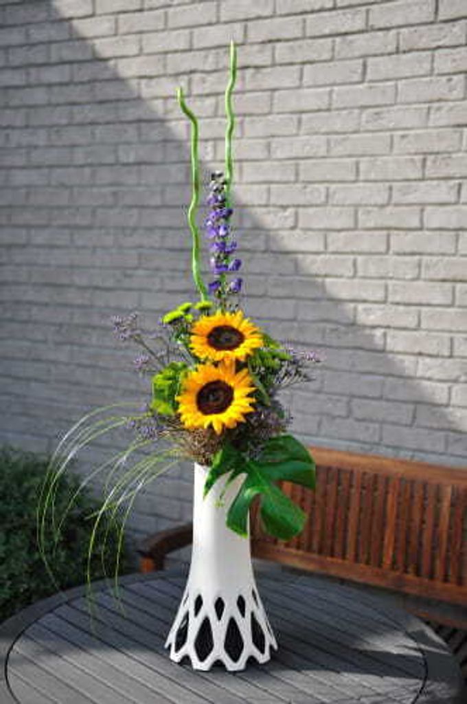 Nohel Garden Váza hřbitovní ROSETA se zátěží d9x30cm 1l Obrázek produktu 