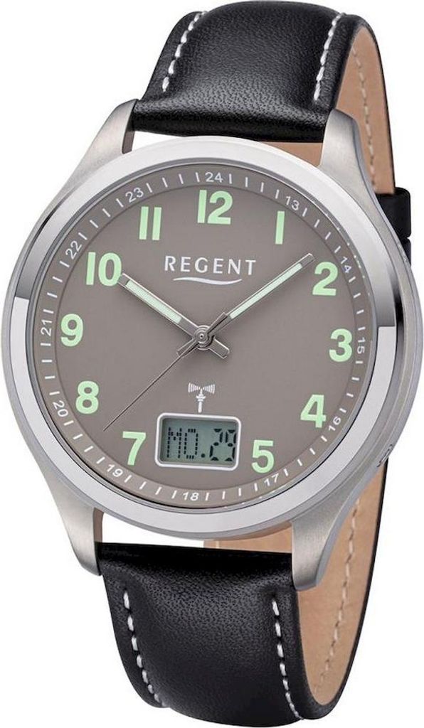 Regent - Armbanduhr - Herren - Chronograph - Funk- 1501565