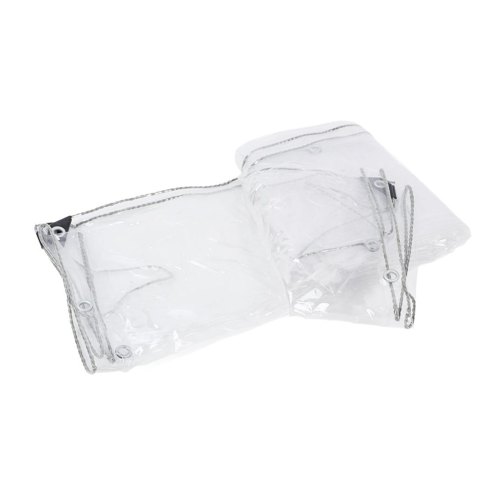PVC Tarp Transparent Tarpaulin 3x5m Garten regenfest Clear Plant Cover Tuch für Outdoor