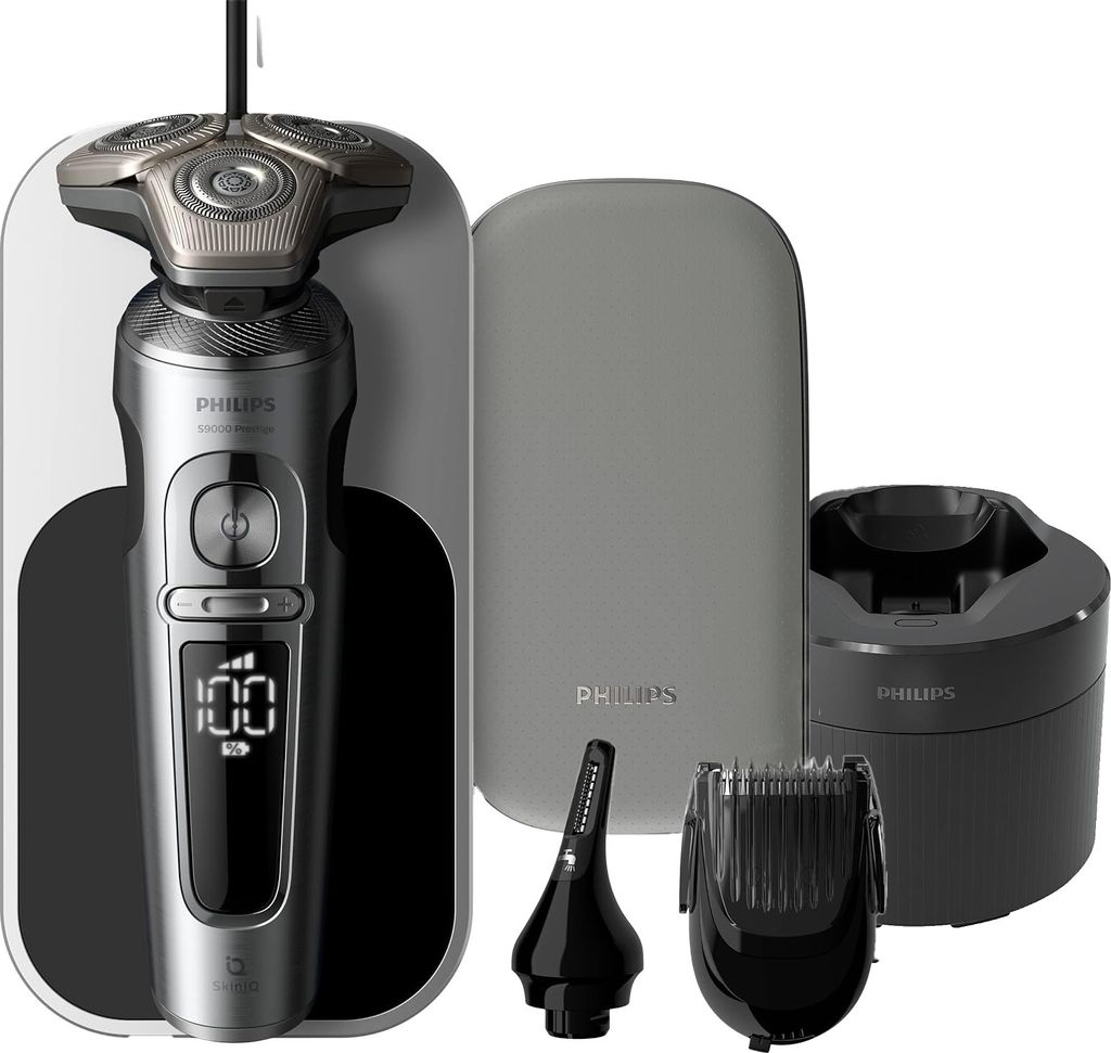 Philips Rasierer S9000 Prestige Nass- und Trockenrasierer Produktbild 