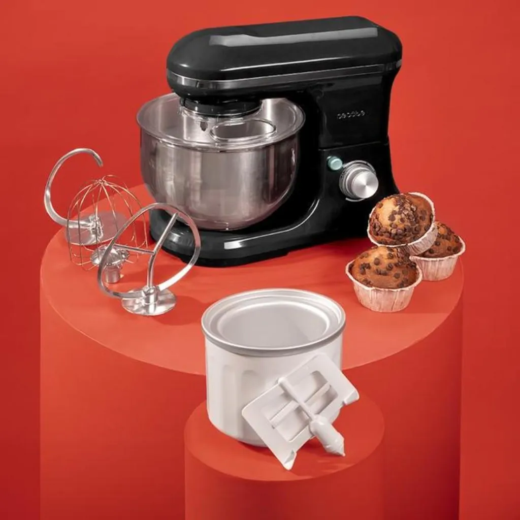 Cecotec Cecomixer Merengue 5L 1200 Black Ice : Robot pâtissier performant - 8