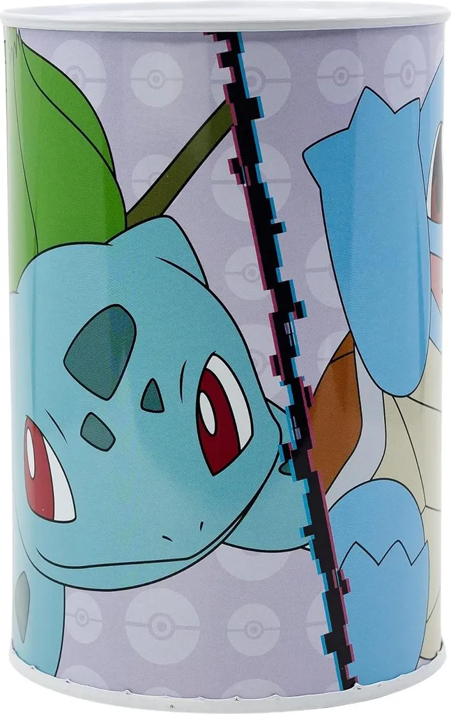 Boîte à monnaie Pikachu Pokémon - Tirelire enfant en métal solide