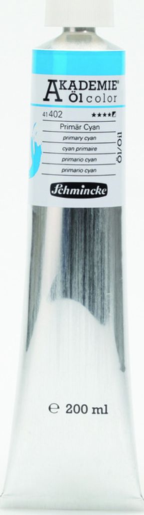 Schmincke 200ml AKADEMIE Öl color Primaer Cyan Öl 41 402 015