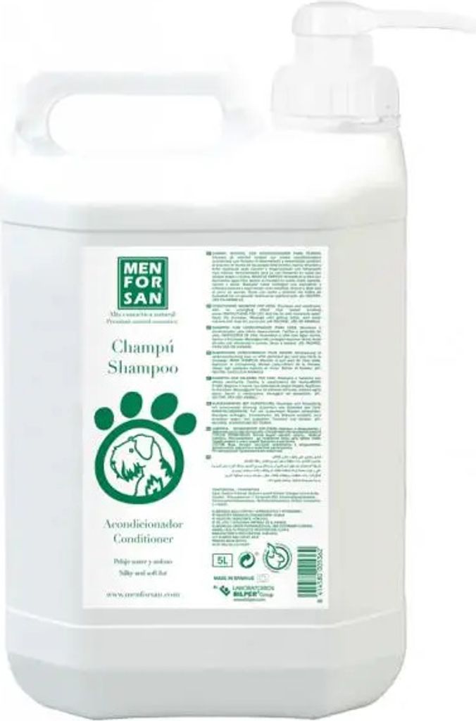 Shampoo und Spülung Menforsan Hund 5 L