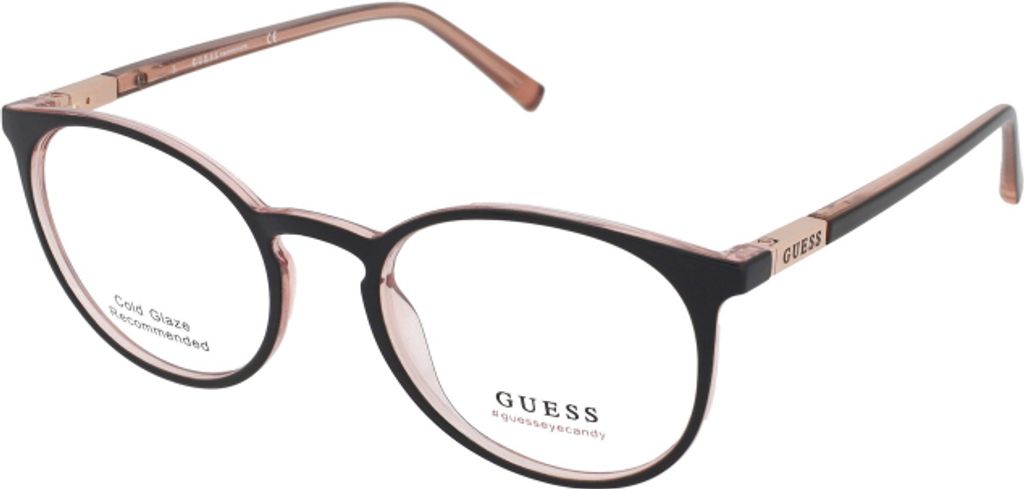 Guess GU3045 001 shiny black 50/19/145 Uni Brillen