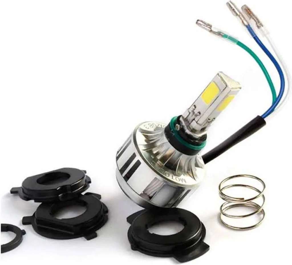 Réparer phare moto cassé avec ce kit LED OEM 12V de rechange