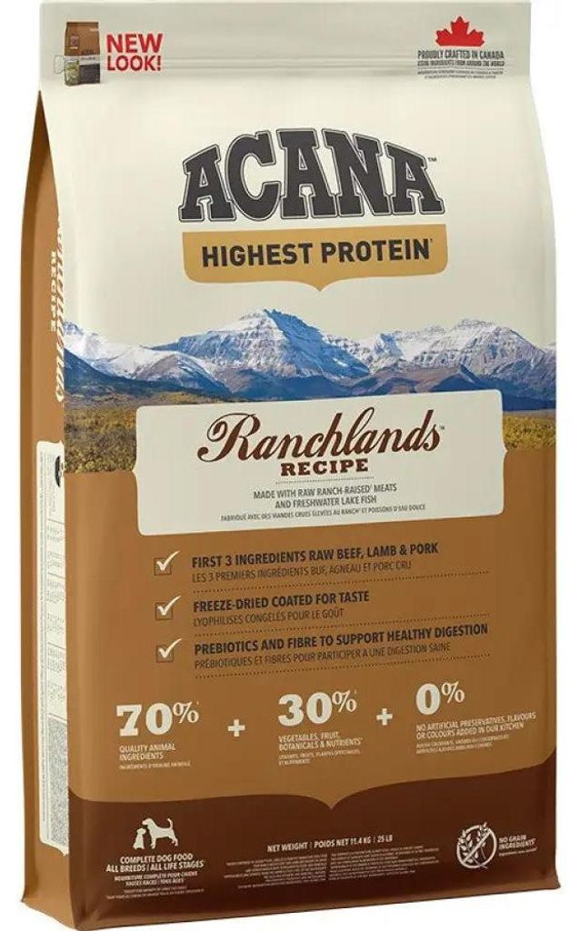 Acana Ranchlands Dog 11,4 kg Obrázek produktu 