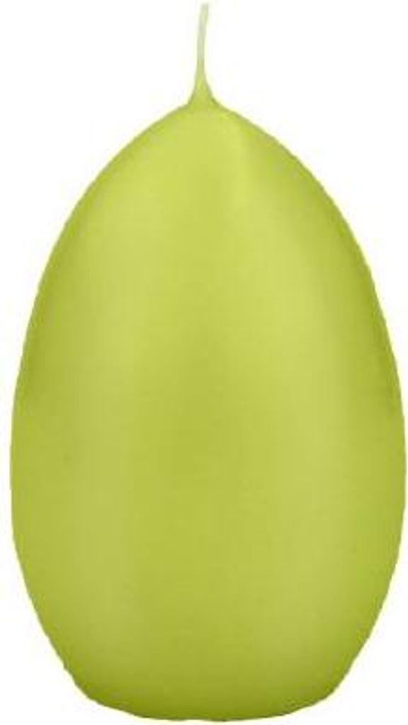 Eikerzen Apfelgrün 90 x Ø 60 mm, 8 Stück