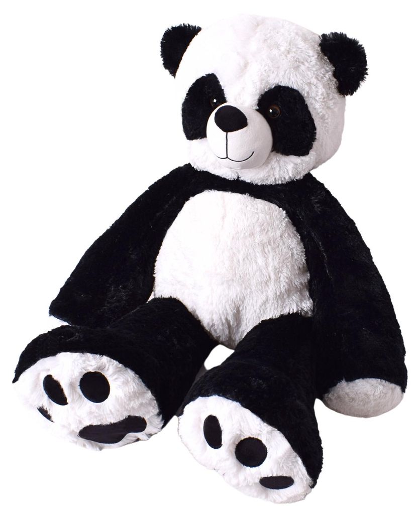 TE-Trend Kuscheltier Panda 100 cm XXL Pandabär Plüschtier Produktbild 