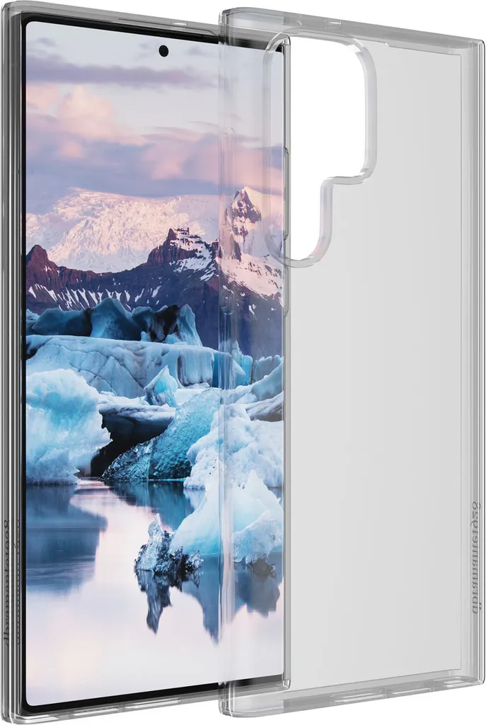Coque antichoc Samsung S23 Ultra dbramante1928 Silicone Souple Transparente