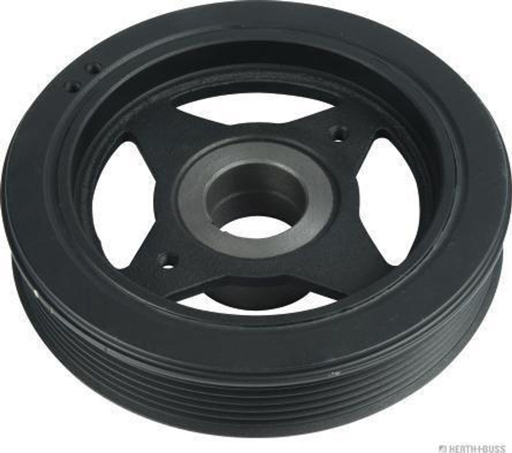 HERTH+BUSS JAKOPARTS J1091005 Riemenscheibe, Kurbelwelle OE 12303EN20C kompatibel mit Juke, Pulsar, Qashqai, Tiida, X-Trail, Clio, Espace, Fluence,...