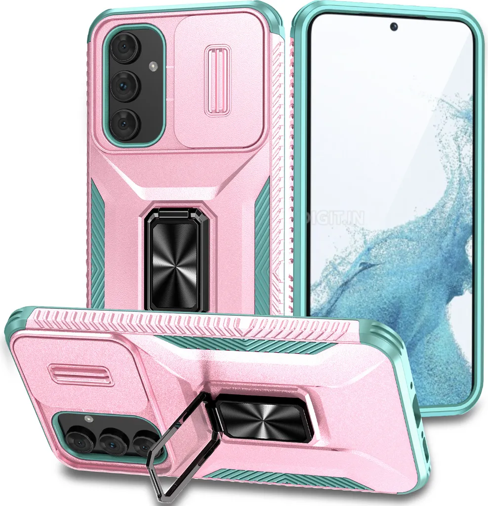 Custodia Samsung Galaxy A34 5G Rosa Dual Layer Military Grade