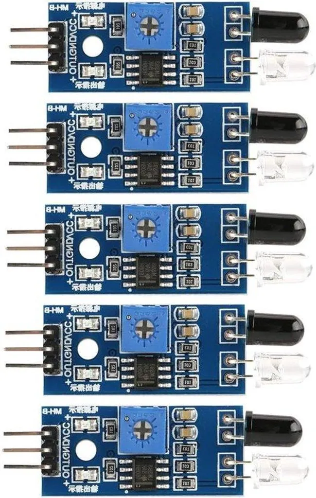 Capteur Infrarouge IR pour Smart Car Arduino - Lot de 5 Pièces TCRT5000