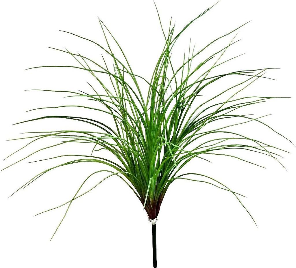 aplanta Künstliches Waldgras - Moritz | 55 cm, für drinnen, Kunstpflanze, wie echt, Allergiker geeignet, pflanzliche Dekoration Praxis, Office & ...