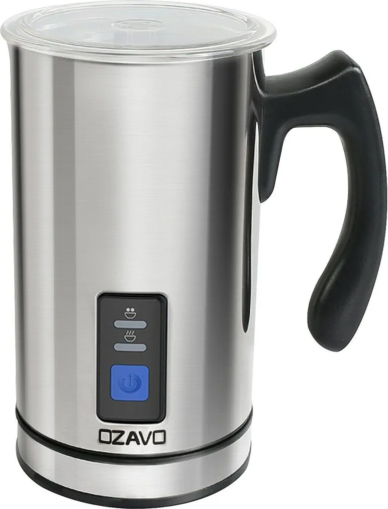 Fini le lait brûlé ! Mousseur à Lait Électrique Inox 240ml Facile à Laver