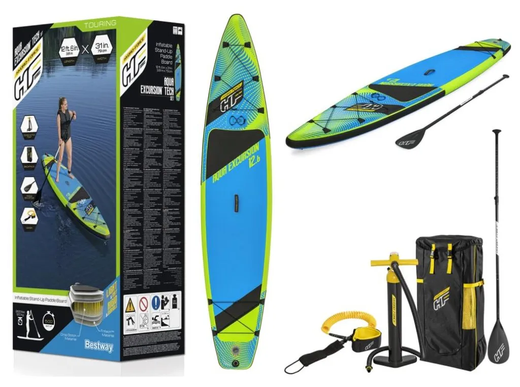 Planche de SUP Gonflable Bestway Aqua Excursion Tech 12'6 Hydro-Force - 42