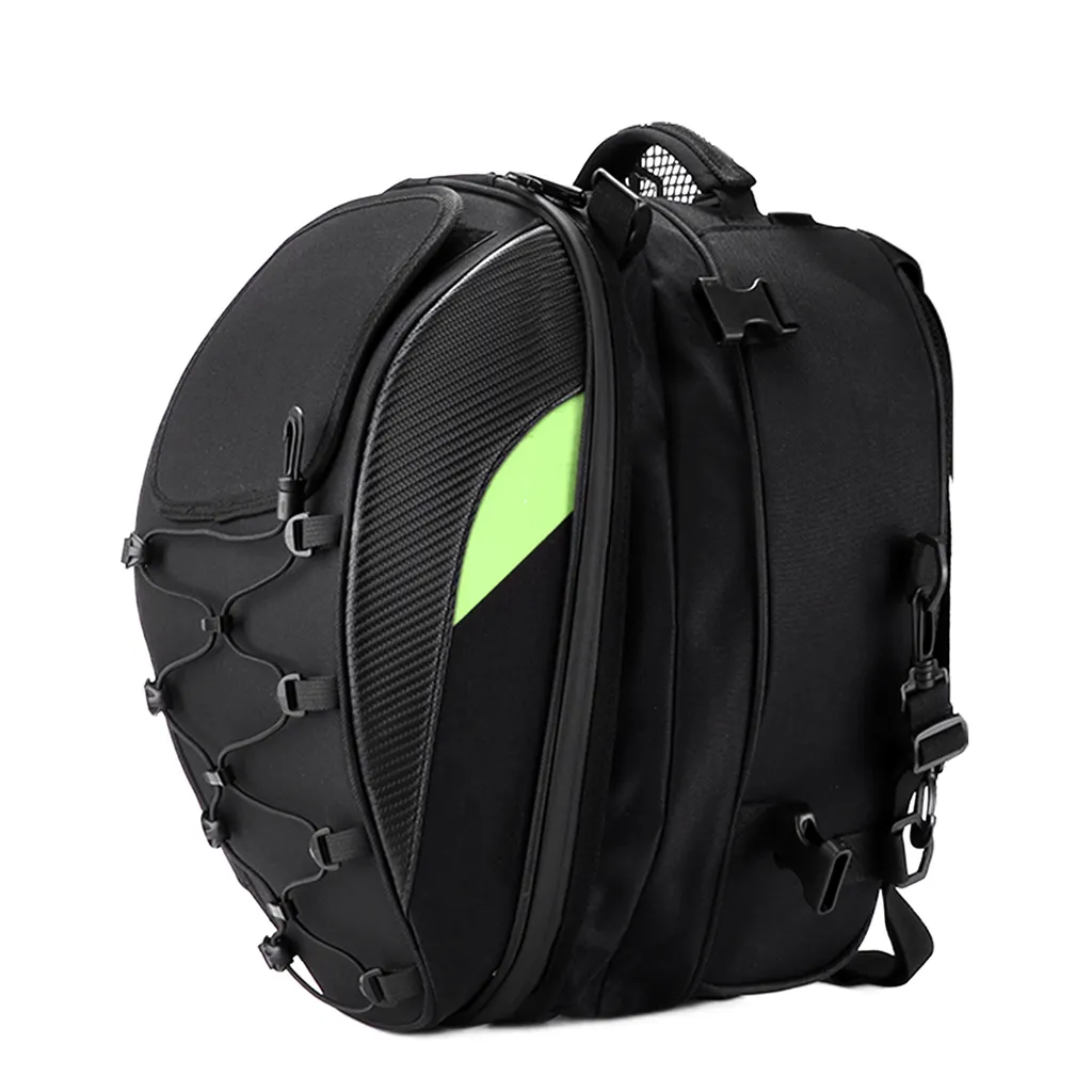Sacoche arrière moto voyage pour transporter votre casque et équipement